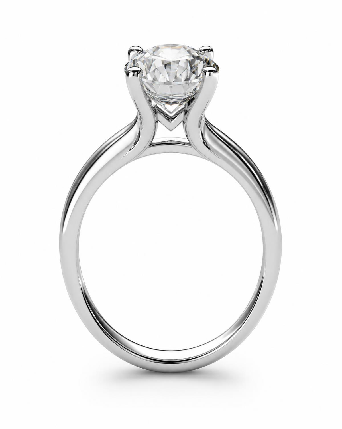 Éternité Solitaire — Solitärring mit Brillant